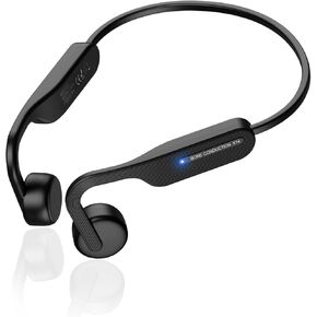Bone Conduction Bluetooth Headphones, Wireless Open Ear Bluetooth Headset with mic，Lightweight Sports Earphones, IPX5 Waterproof Headset Suitable for Cycling, Running, Driving and Fitness