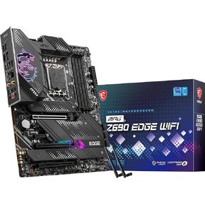 لوحة ام اس اي ام اس اي MPG Z690 ايدج واي فاي DDR4 للالعاب (ATX، الجيل الثاني عشر انتل النواة، مقبس LGA 1700، DDR4، منفذ بي سي اي 4، CFX، M.2، واي فاي 6E)