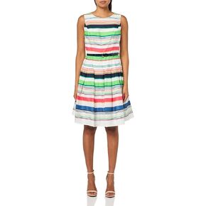 Tommy Hilfiger Women's Sleeveless Fit and Flare Dress