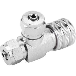 Zerodis Carbon Dioxide Refiner, CO2 Regulator Needle Check Valve Bubble Counter Carbon Dioxide Atomiser for Aquarium Plants Fish Tank(02#)