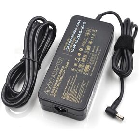 180W 19.5V 9.23A Laptop Charger (Power Supply) Replacement for Asus ROG G750JM G751JM G750JS G75 G75VW G75VX GL502VT G750JW G750JM G750JX G751JL G-Series Gaming Laptop with Power Cord, black
