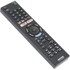 RMT-TX300U Replace Remote Control fit for Sony Bravia TV KD-43X7007E KD-43X700E KD-43X720E KD-49X7007E KD-49X700E KD-49X720E KD-50X690E KD-55X7007E w You Tube YouTube Netflix Shortcut App Key