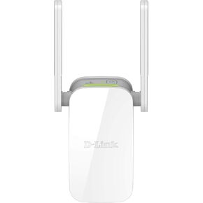 D-Link WiFi Range Extender, AC1200 Plug In Wall Signal Booster, Dual Band Wireless Repeater Access Point for Smart Home and Alexa Devices (DAP-1610-US), White