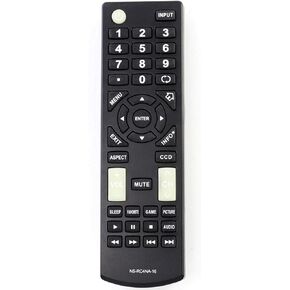 NS-RC4NA-16 Replacement Remote fit for Insignia TV NS-24D420NA16 NS-28D220NA16 NS-32D220NA16 NS-32D420NA16 NS-39D220NA16 NS-43D420NA16 NS-50D420MX16 NS-50D420NA16 NS-50D421NA16 NS-55D420NA16