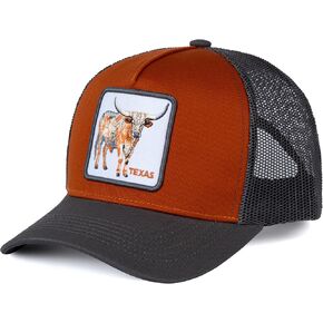قبعة سائق الشاحنة College Fan Patch - قبعة بيسبول شبكية Snapback مع تصميم فريق الكلية للرجال والنساء
