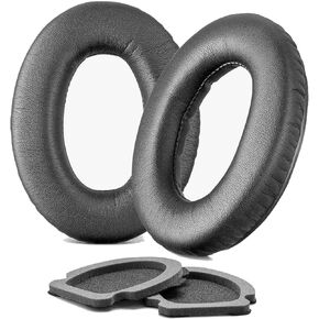 Replacement Earpads for Bose A20 Aviation Headset,Aviation Headphone X A10, Ear Pads Ear Cushions Ear Cups Ear Cover Repair Parts Memory Foam Softer Leather (Black)
