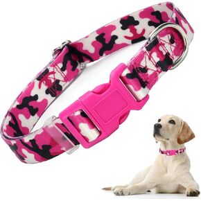 Dog Collar for Small Dogs with Blue African Tribal Mexican Native Boho Pattern, Adjustable Pet Collars for Girl Boy Puppy Dogs XS Small Medium Large (Tribal-S)