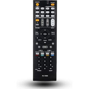 Replacement Remote Control for Onkyo TX-SR608 TX-SR806 TX-SR304 HT-R591 HT-R558 HT-S5400 HT-R690 HT-RC360 TX-NR626 Receiver