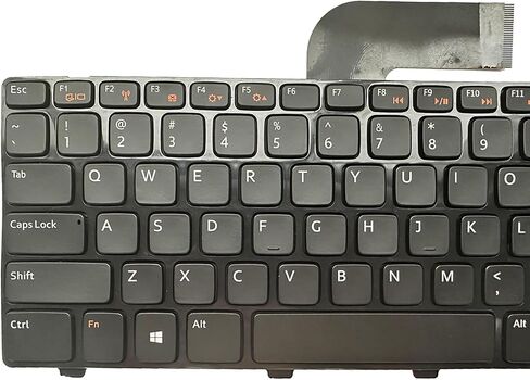 Laptop Replacement US Layout with Backlight Keyboard for Dell Inspiron 17 17R N7110 5720 7720/XPS 17 L701X L702 X 454RX 0454RX/Vostro 3750 Series Laptop US Layout 0454RX NSK-DZ2SQ in Saudi Arabia