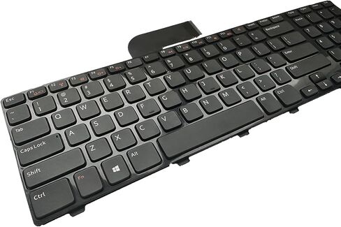 Laptop Replacement US Layout with Backlight Keyboard for Dell Inspiron 17 17R N7110 5720 7720/XPS 17 L701X L702 X 454RX 0454RX/Vostro 3750 Series Laptop US Layout 0454RX NSK-DZ2SQ in Saudi Arabia