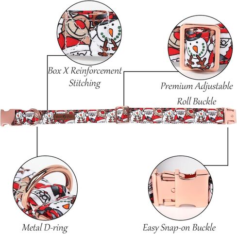 Lionet Paws عيد الشكر طوق الكلب مع ربطة عنق، طوق الكلب بحار القوس مع مشبك معدني للكلاب، قابل للتعديل مريح الكلب طوق هدية فتاة، M، الرقبة 13.5-22 في in Kuwait