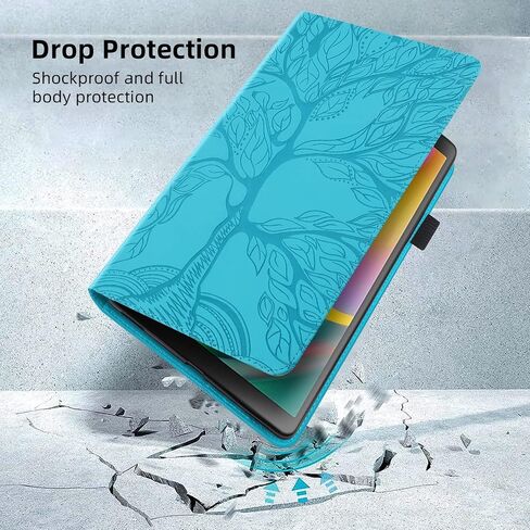 Case for Lenovo Tab M11 11 Inch 2024 (TB330FU) PU Leather Protective Case Lightweight Flip Stand with Elastic Band & Card Holder for Lenovo Tab M11-Turquoise in Saudi Arabia