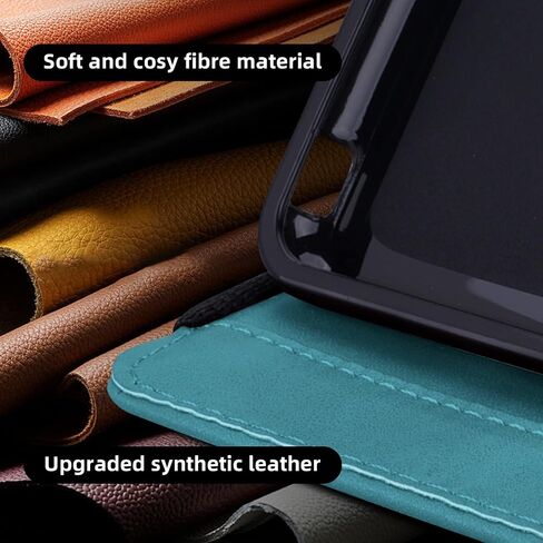 Case for Lenovo Tab M11 11 Inch 2024 (TB330FU) PU Leather Protective Case Lightweight Flip Stand with Elastic Band & Card Holder for Lenovo Tab M11-Turquoise in Saudi Arabia
