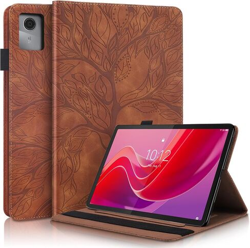 Case for Lenovo Tab M11 11 Inch 2024 (TB330FU) PU Leather Protective Case Lightweight Flip Stand with Elastic Band & Card Holder for Lenovo Tab M11-Turquoise in Saudi Arabia