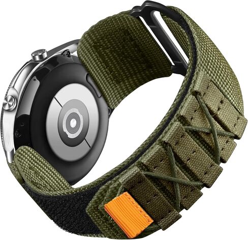 متوافق مع نطاقات SUUNTO OCEAN، حزام رياضي من النايلون المتين مقاس 20 مم، 22 مم مع تصميم حلقة منسوجة متوافق مع SUUNTO OCEAN، RACE، RACE S، VERTICAL، 9 PEAK، 9 PEAK PRO، 5 Peak، 3 Smartwatch in Saudi Arabia