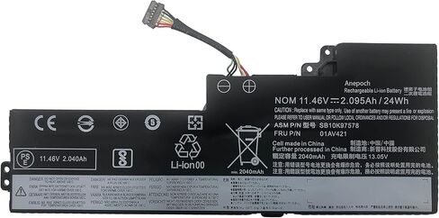 01AV421 01AV489 SB10K97578 استبدال البطارية الداخلية للكمبيوتر المحمول Lenovo ThinkPad A475 A485 T470 T480 TP25 Series Notebook 01AV419 01AV420 SB10K97577 SB10K97576 11.46V 24Wh 2095mAh in Kuwait