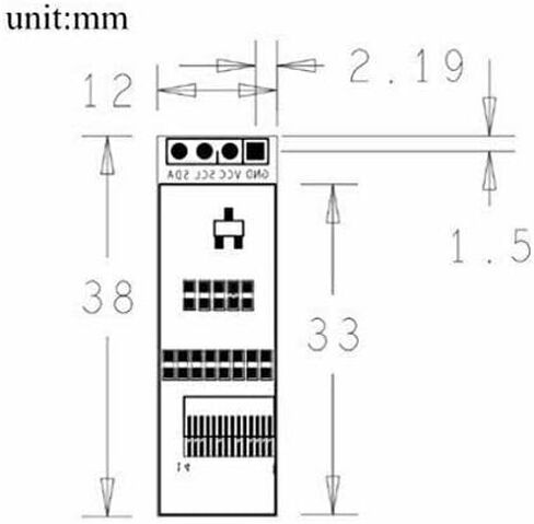 Mustpoint 2x OLED LCD Display 0.91" SSD1306 4PIN 128x32 IIC I2C DC 3.3V-5V Serial DIY Module for Arduino (White) in Saudi Arabia