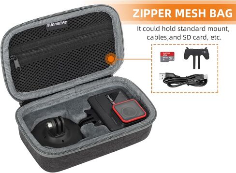 حقيبة حمل متوافقة مع Insta360 Ace/Ace Pro، حقيبة تخزين محمولة للسفر لملحقات Insta360 Ace/Ace Pro، حقيبة سفر واقية صلبة لحقيبة الكاميرا in Kuwait
