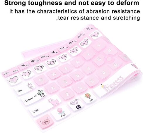 US Silicone Keyboard Cover for Lenovo IdeaPad ThinkPad E430,E430C,E435,E330,E335,E445,E435,S430,L330,T430U Protective Skin,Happy Day in Kuwait