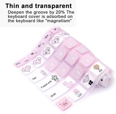 US Silicone Keyboard Cover for Lenovo IdeaPad ThinkPad E430,E430C,E435,E330,E335,E445,E435,S430,L330,T430U Protective Skin,Happy Day in Kuwait