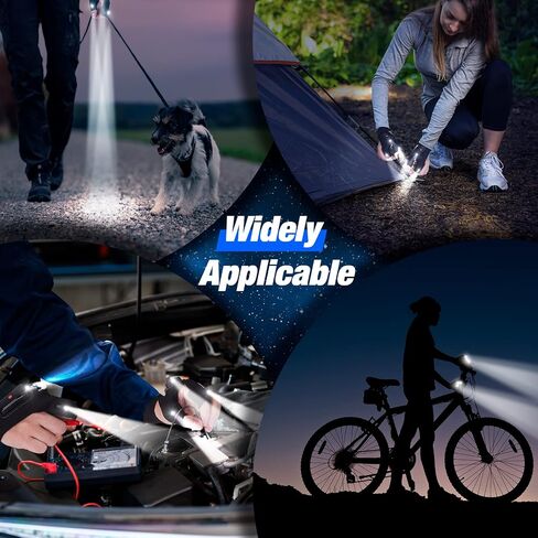 LED Flashlight Gloves, Waterproof, Rechargeable, Adjustable, Black, Battery Powered in Saudi Arabia