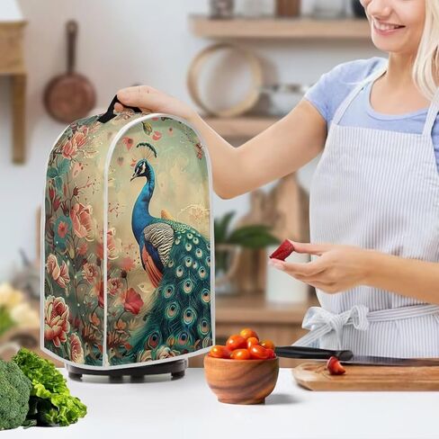 Sunflower Butterfly Blender Cover, Kitchen Dustproof Blender Cover Dust and Fingerprint Appliance Protector, Machine Washable in Kuwait