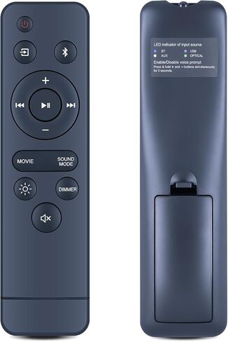 New Replacement Soundbar Remote Control for Onn 20 Inch Sound Bar 100075108 Speaker System in Saudi Arabia