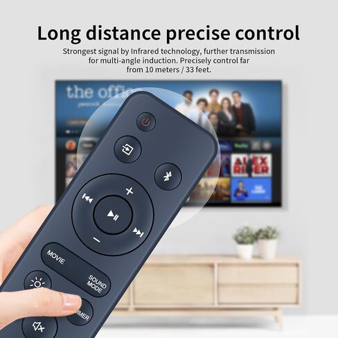 New Replacement Soundbar Remote Control for Onn 20 Inch Sound Bar 100075108 Speaker System in Saudi Arabia