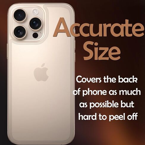 for iPhone 16 Pro Max Front and Back Screen Protector, iPhone 16 Pro Max Camera Lens Protector (1+1+1Pack) Front & Back Screen Protector Rear Tempered Glass for 16 Pro Max(6.9 inch) in Saudi Arabia
