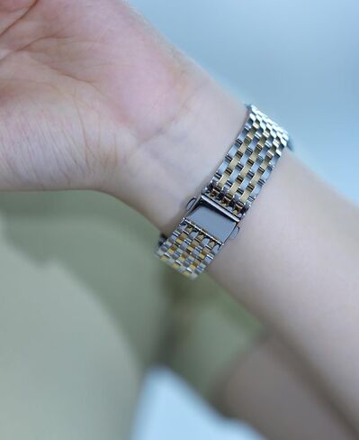 Thin & Feminine Bands for Apple Watch 10 9 8 7 6 5 4 3 2 1, Dressy Metal Watch Bands for Women for Apple Watch 45mm 44mm 42mm 41mm 40mm 38mm in Kuwait