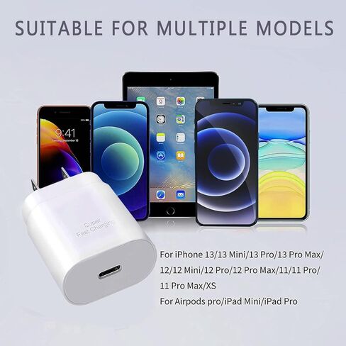 45W USB C Charger for New MacBook Air 13 inch 2020/2019 2018,Super Fast Wall Charger for Samsung Galaxy S24 Ultra/S24/S23 Ultra/S23/S22 Ultra/ S22+/S22, Note 10/Note 10+/Note 20 in Kuwait