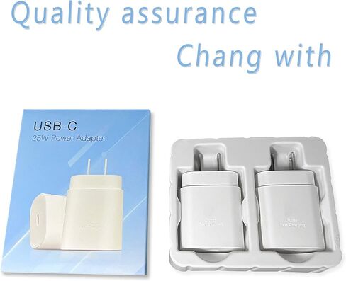 45W USB C Charger for New MacBook Air 13 inch 2020/2019 2018,Super Fast Wall Charger for Samsung Galaxy S24 Ultra/S24/S23 Ultra/S23/S22 Ultra/ S22+/S22, Note 10/Note 10+/Note 20 in Kuwait