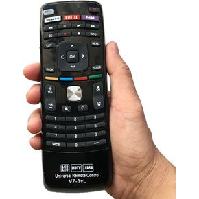 Universal Replacement Remote Control VZ-3+L Compatible for All VIZIO LED QLED LCD HDTV 4K UHD HDR SMARTCAST Smart TVs Models for VIZIO-TV-Remote