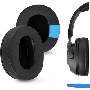 Geekria Sport Cooling-Gel Replacement Ear Pads for Razer Kraken V4, Kraken V4 X, Kraken V3 Pro, Kraken V3 X, V3 Wired, Kraken V3 HyperSense Headphones Ear Cushions, Ear Cups Cover Repair Parts
