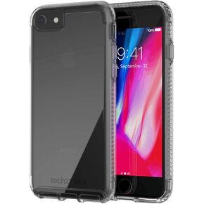 Tech21 Pure Clear for iPhone SE 2022 (3rd Gen), SE 2020 (2ND GEN), 7/8 – Crystal Clear Phone Case with 12ft Multi-Drop Protection