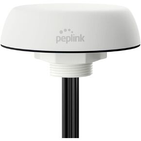 Peplink Mobility 22G, 5-in-1 Cellular and Wi-Fi Antenna with GPS Receiver, SMA and RSMA, 6.5ft/2m, Black | ANT-MB-22G-S-B-6