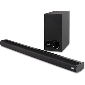 Polk Audio Signa S3 Ultra-Slim TV Sound Bar and Wireless Subwoofer with Built-in Chromecast | Compatible with 8K, 4K & HD TVs | Wi-Fi, Bluetooth | Works with Google Assistant