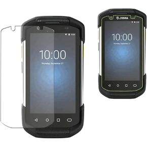 Agoz [[Tempered Glass]] Screen Protector for Zebra TC77 TC75 TC75X TC72 TC70X TC70 Scanner,Premium Quality Screen Protection for Zebra Motorola Symbol Mobile Computer Barcode Handheld Scanner (1 Pack)