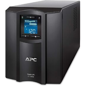 APC 1500VA Smart UPS with SmartConnect, SMC1500C Sinewave UPS Battery Backup, AVR, 120V, Line Interactive Uninterruptible Power Supply
