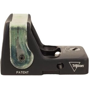Trijicon RMR Dual Illuminated Reflex Sight, 9 MOA Amber Dot, No Mount, Black, RM05