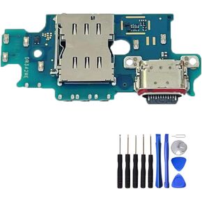 for Samsung Galaxy S24 Plus 2024 SM-S926U USB Charging Port Dock Connector Board Flex Replacement Part with Opening Tool (11 PCS)