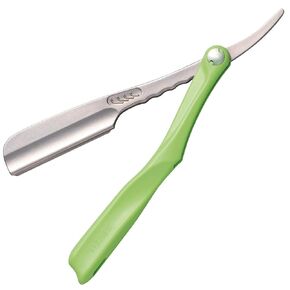 Feather Black SS Folding Handle Razor