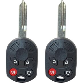 2PCS Remote Key Fob Fobik Compatible for Ford Edge Expedition Explorer Flex Fusion Taurus 2007-2012 Lincoln Navigator Zephyr MKZ MKX MKS Mercury Milan Keyless Entry Remote Control(FCC:OUCD6000022)