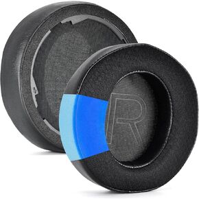 AW510H AW310H ترقية وسائد الأذن السميكة من جل السيليكون - وسادة أذن بديلة متوافقة مع Alienware AW510H AW310H 7.1 سماعة ألعاب للكمبيوتر الشخصي (جل تبريد أسود) in Kuwait