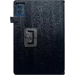 (for Vortex T10M Pro Tablet) Transwon Case for Vortex T10M PRO Tablet 10.1 Inch, Magnetic Closure/Stylus Holder/with Stand - Black