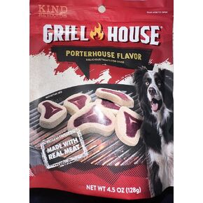 Grill House Treats for Dogs (Porterhouse Flavor)