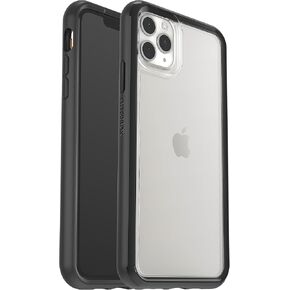 OtterBox - Clear iPhone 11 Pro Max Case (ONLY) - Scratch-Resistant Protective Phone Case, Sleek & Pocket-Friendly Profile (Black Crystal)