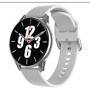 Pro Smartwatch Bluetooth Calling Smart Watch, Fitness Sports Tracker, Life Waterproof, Round Large Screen, Multiple Sport Modes, 10-15 Days Battery Life, Works with Apple & Android Phones