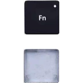 Replacement Individual FN Key Cap and Hinges are Applicable for Surface Pro 4/5/6/7 1724 1796 1807 1866 (Black) Keyboard to Replace The Fn Key Cap and Hinge