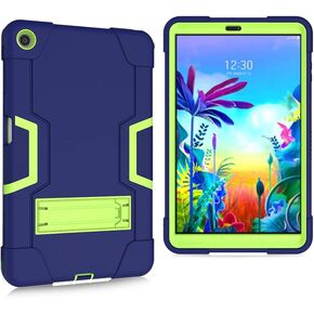 Mignova Case for LG G Pad 5 10.1 inch Tablet Case Hybrid Kids Friendly Drop Shockproof Hybrid High Impact Armor Defender Rugged Protective Case for LG G Pad 5 10.1 inch FHD Tablet 2019 (Rose Gold)